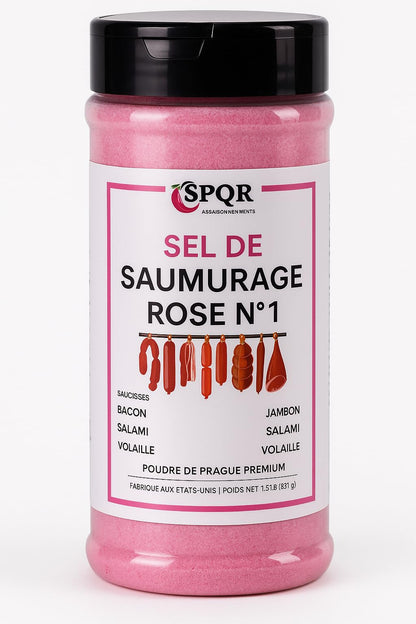 SPQR Seasonings Prague Powder No.1 Curing Salt - 1.5 lb Premium Quick Cure