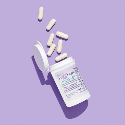 RepHresh Pro-B Probiotic Feminine Supplement, Balances Yeast and Bacteria, Womens Probiotic, Restore Healthy, Vaginal Flora with L. rhamnosus GR-1 & RC-14, 30 Oral Capsules - Available at All In One Marketplace Canada