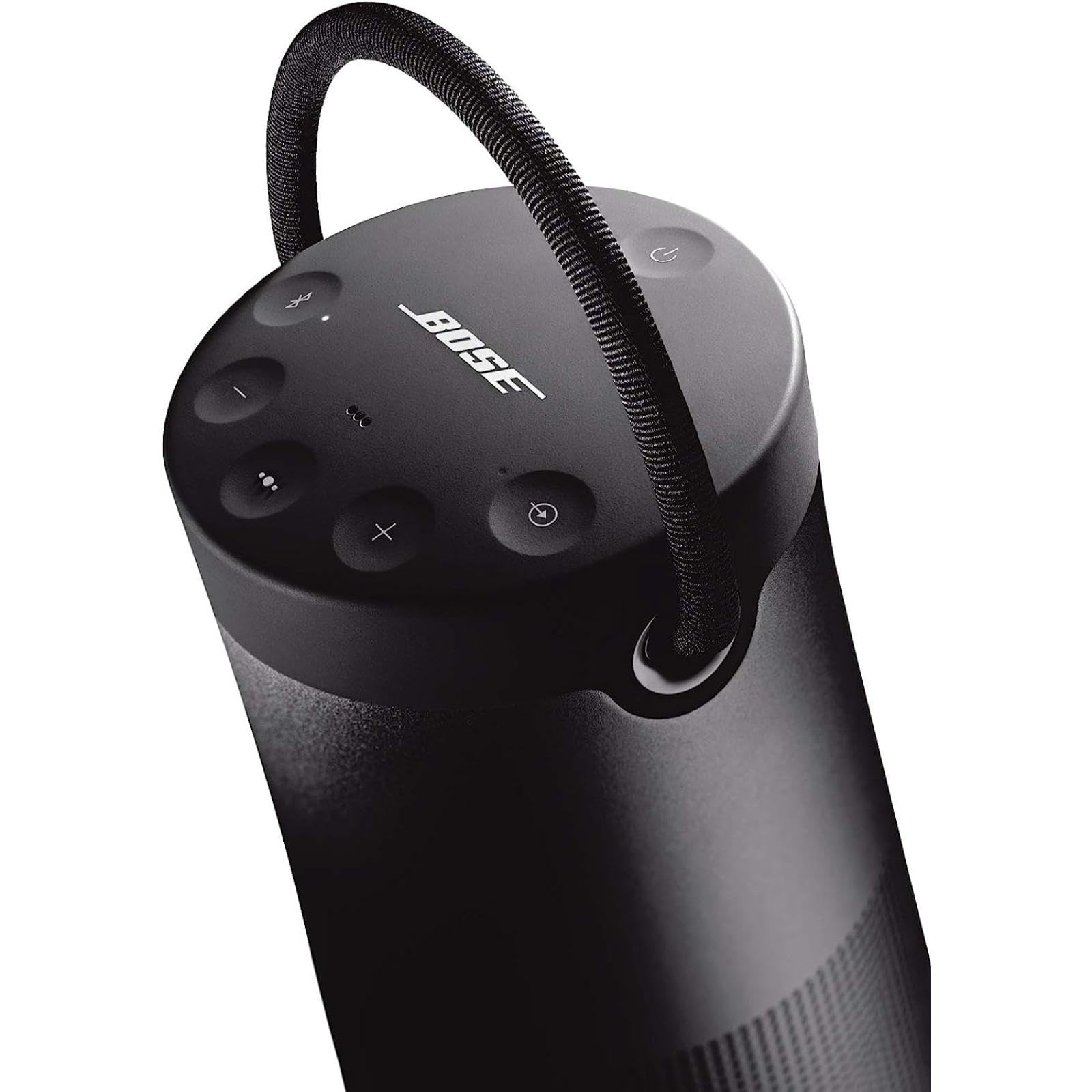 Bose SoundLink Revolve+ (Series II) Portable Bluetooth Speaker - Wireless Water-Resistant Speaker with Long-Lasting Battery and Handle, Black BOSE