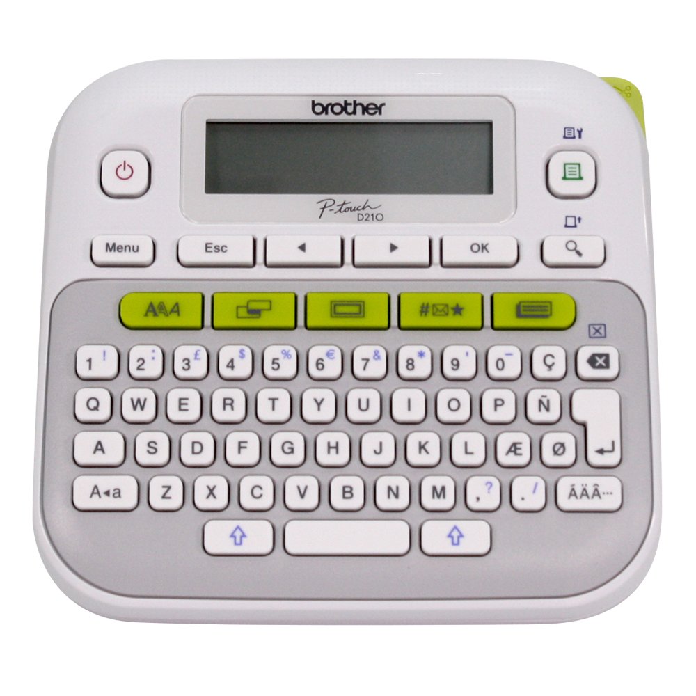 Brother P-Touch PTD210 Label Maker with Tape (Starter) Brother