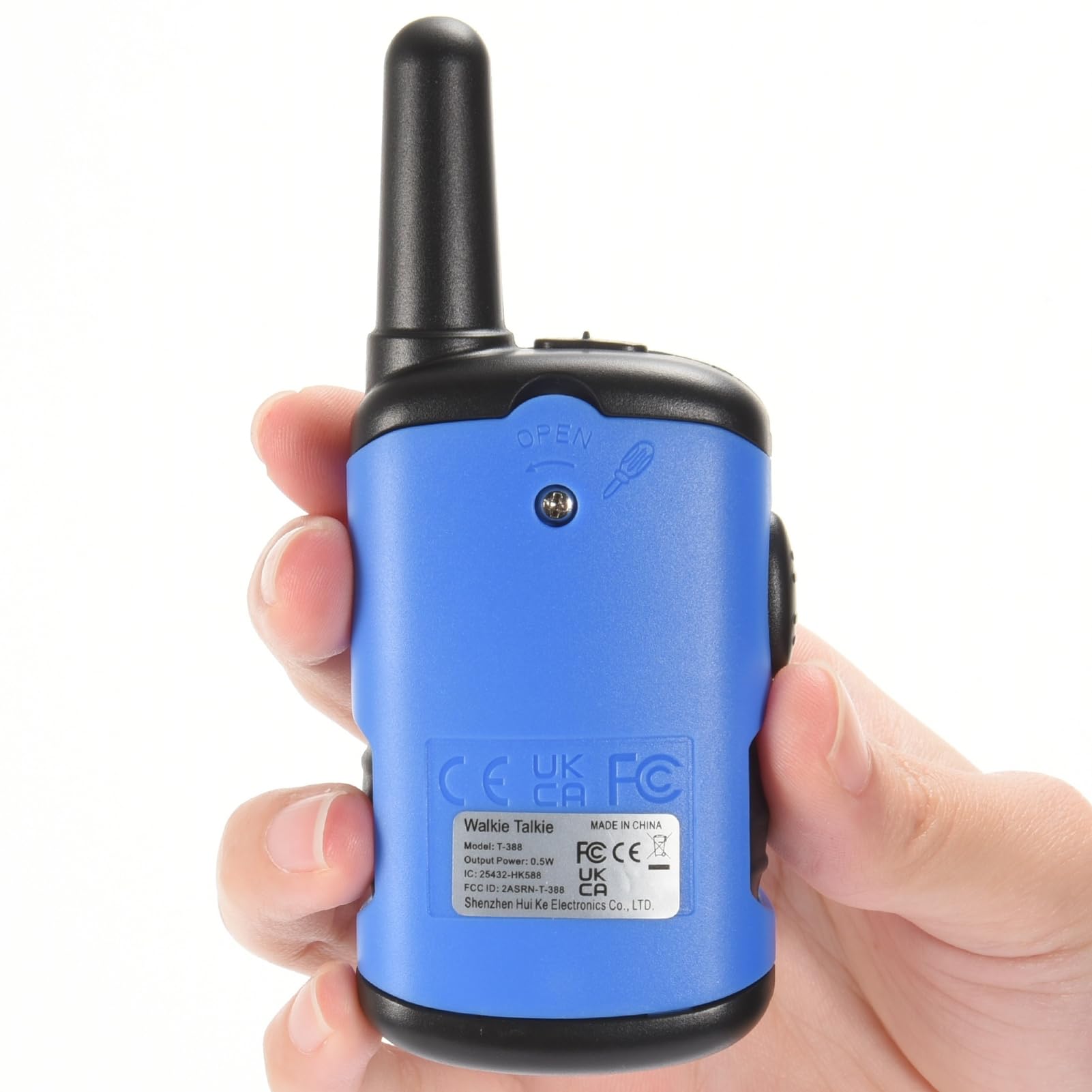 Walkie Talkies for Kids, Exssary Toys for 3-6 Year Old Boys Outdoor Toys for Kids 3-5 Walkie Talkie 3 4 5 6 Year Old Boy Gifts Hiking Camping Toy Easter Christmas Birthday Gifts for Boy Blue