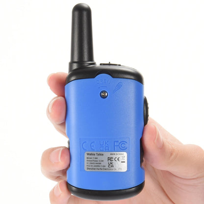 Walkie Talkies for Kids, Exssary Toys for 3-6 Year Old Boys Outdoor Toys for Kids 3-5 Walkie Talkie 3 4 5 6 Year Old Boy Gifts Hiking Camping Toy Easter Christmas Birthday Gifts for Boy Blue