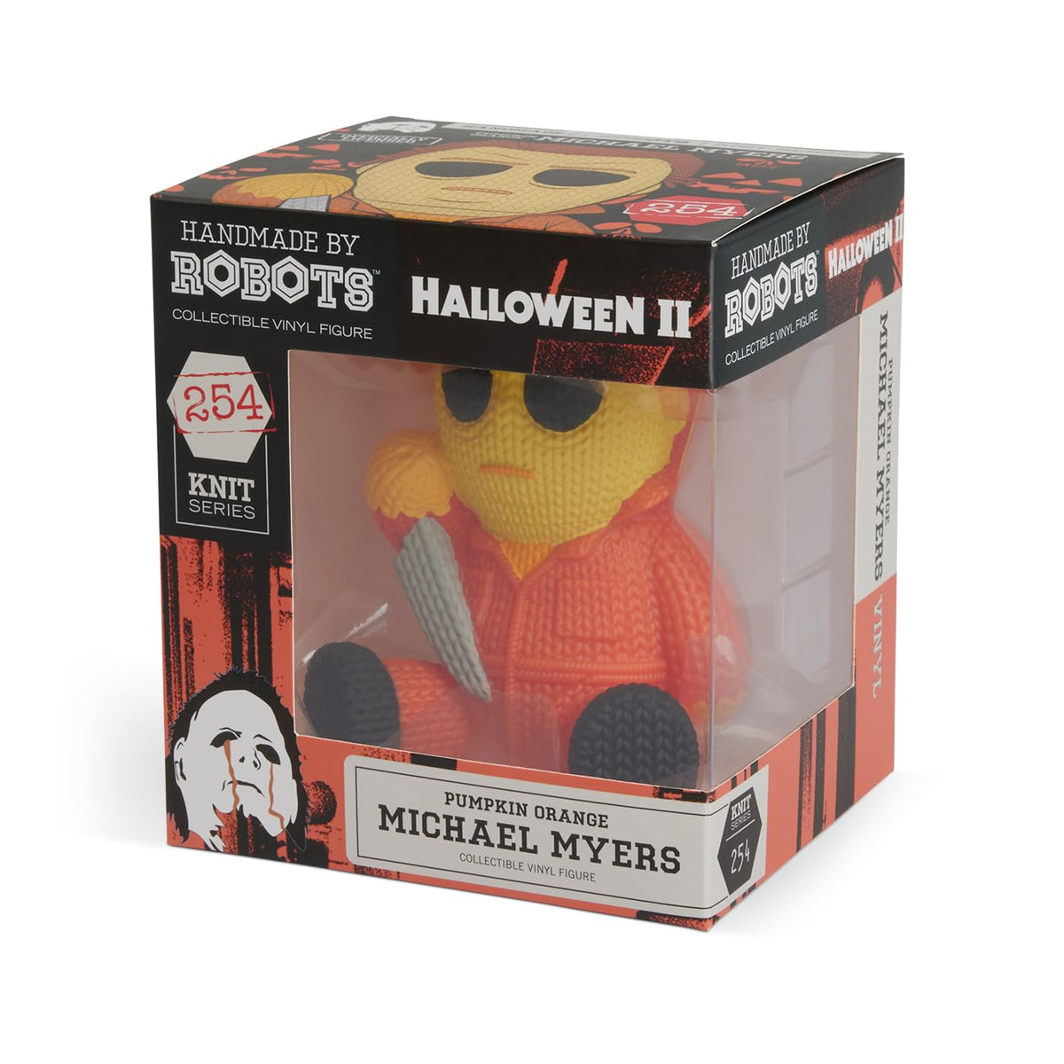 Fait main par Robots - Halloween II - Michael Myers n°254 (Édition limitée Orange Citrouille)