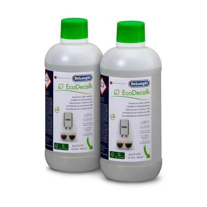 De'Longhi Eco Descaler - 2x500ml bottles, clear - Available at All In One Marketplace Canada