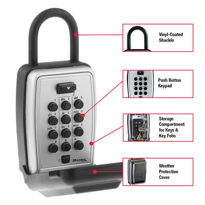 Master Lock 5422D Push Button Portable Key Safe Master Lock