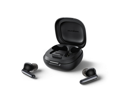 soundcore P40i by Anker, Noise Cancelling Wireless Earbuds, Adaptive Noise Cancelling to Environments, Heavy Bass, 60H Playtime, 2-in-1 Case and Phone Stand, IPX5, Wireless Charging, Bluetooth 5.3 - Available at All In One Marketplace Canada