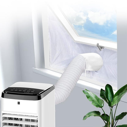 Adjustable Window Seal for Portable Air Conditioner, AC Heat Insulated Window Seal Easy to Install Universal Sealing Cloth for Window -3M