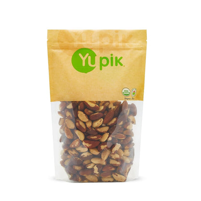 Yupik Organic Brazil Nuts – 1 kg Raw Shelled Nuts, Gluten-Free, Vegan & Kosher