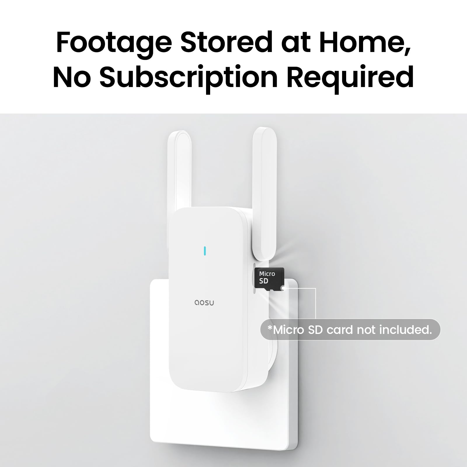 AOSU Doorbell Camera Wireless Outdoor, Battery-Powered Video Doorbell with Chime, 2K Resolution, Save Locally or to The Cloud, 2.4GHz WiFi, 180-Day Battery Life, Work with Alexa & Google Assistant