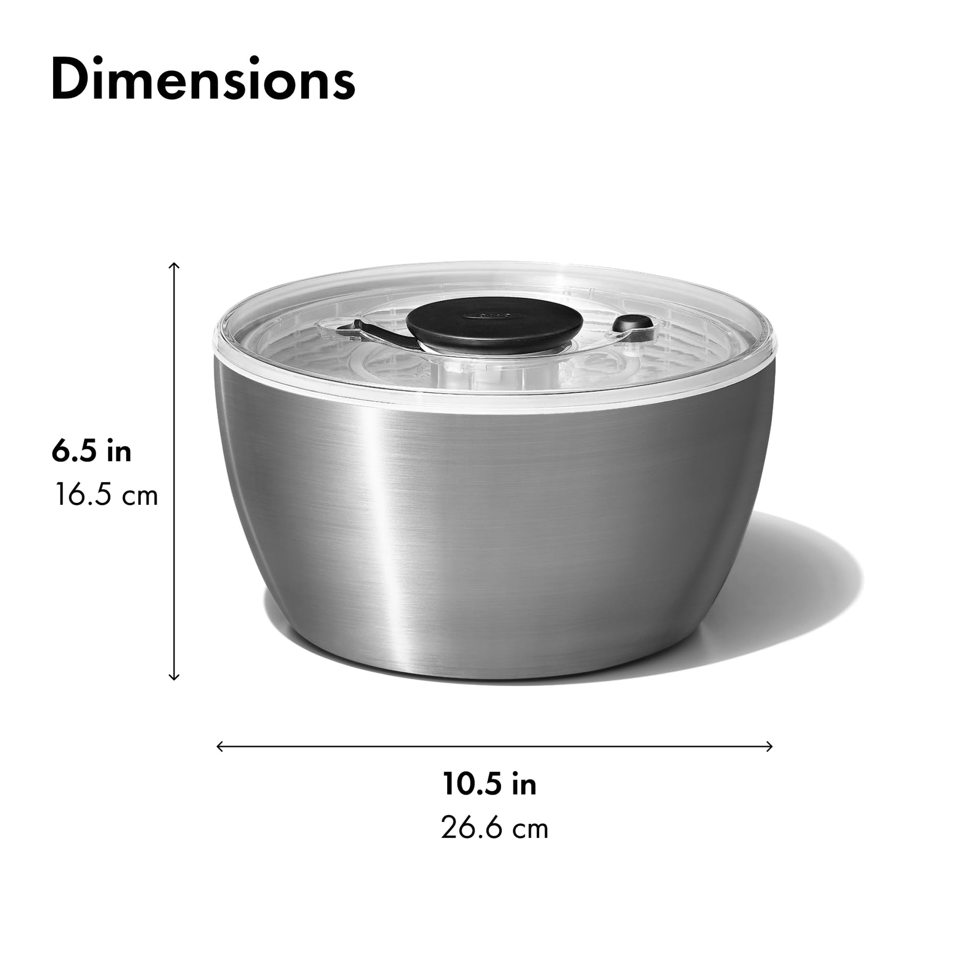 OXO Good Grips Good Grips Steel Salad Spinner 🍁 All In One Marketplace Canada OXO