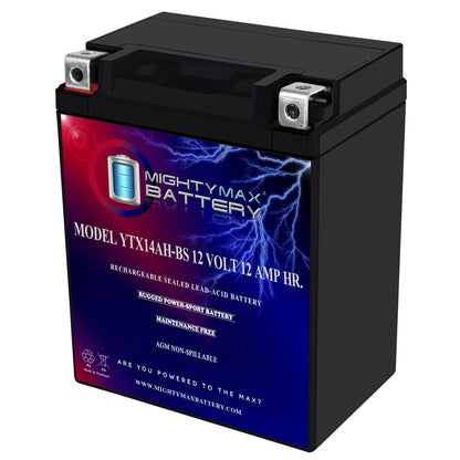 Mighty Max Battery YTX14AH - 12 Volt 12AH 210 CCA - High Performance Maintenance Free SLA AGM Power Sport Battery - Brand Product 🍁 All In One Marketplace Canada