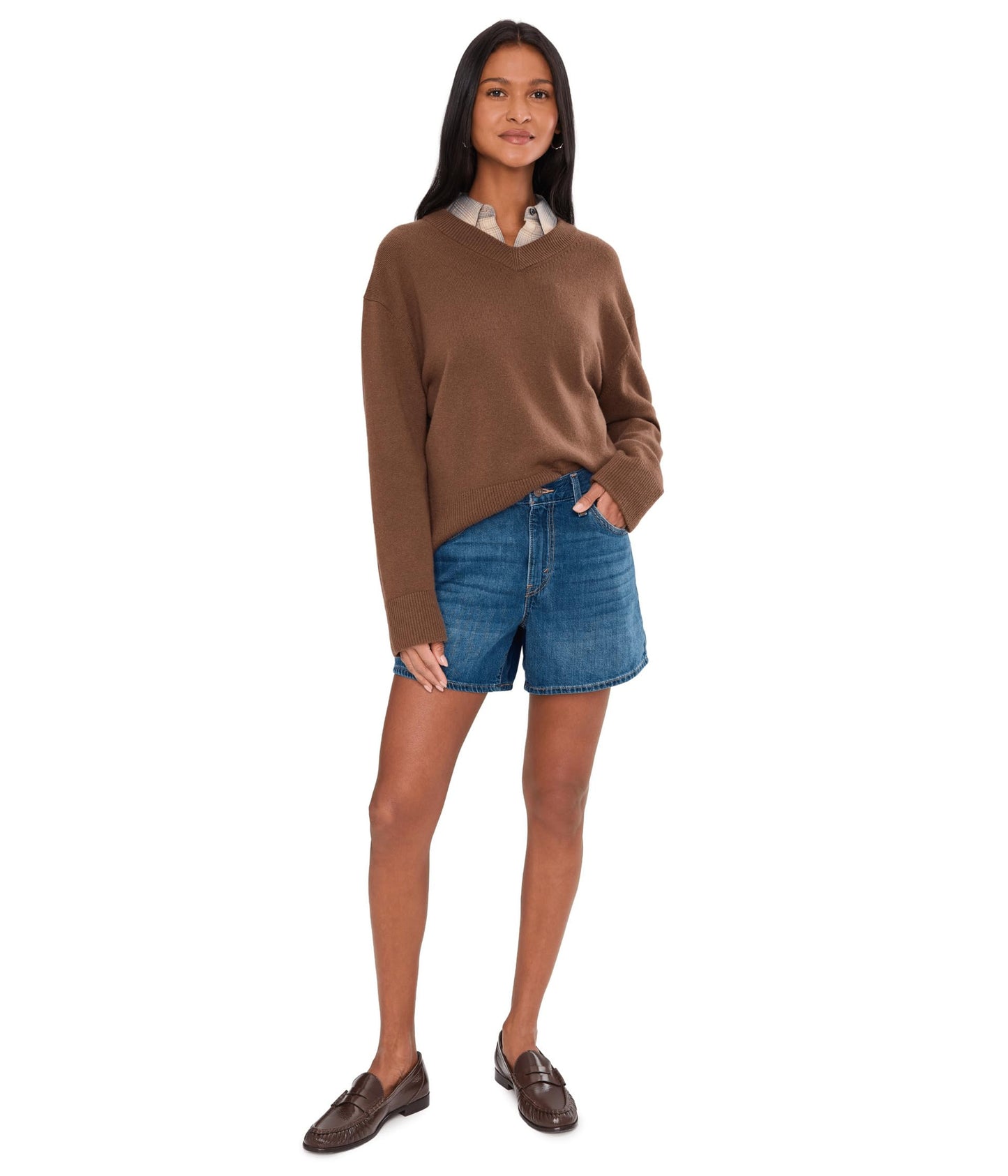 Levi's Womens Cinch Mid-Thigh Short, (New) Kiss Goodbye (Lightweight) (Non-Stretch), 27