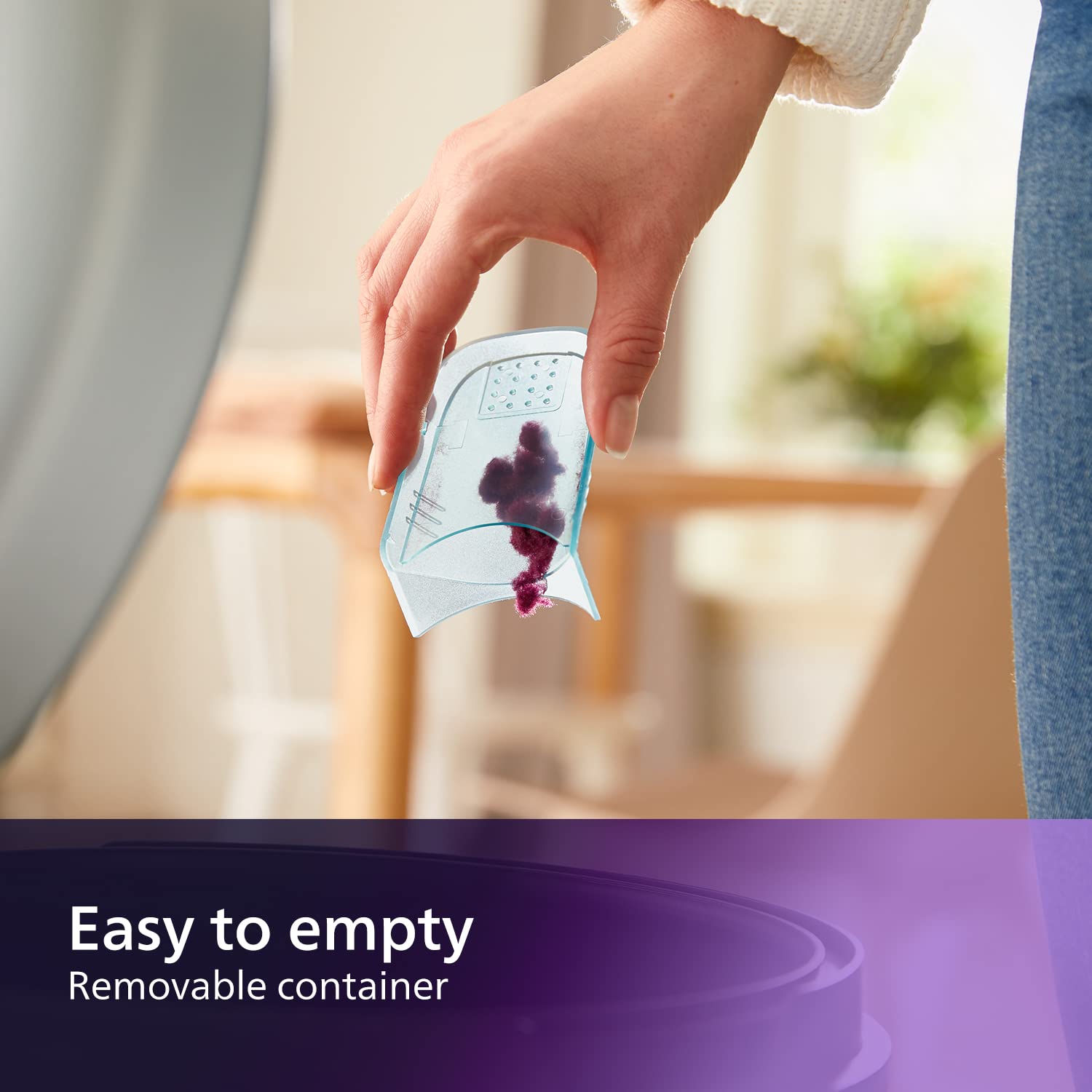 Philips Fabric Shaver, Removes Fabric Pills, Suitable for All Garments, Large Blade Surface, Cleaning Brush, Includes Batteries, Blue (GC026/00) - Available at All In One Marketplace Canada