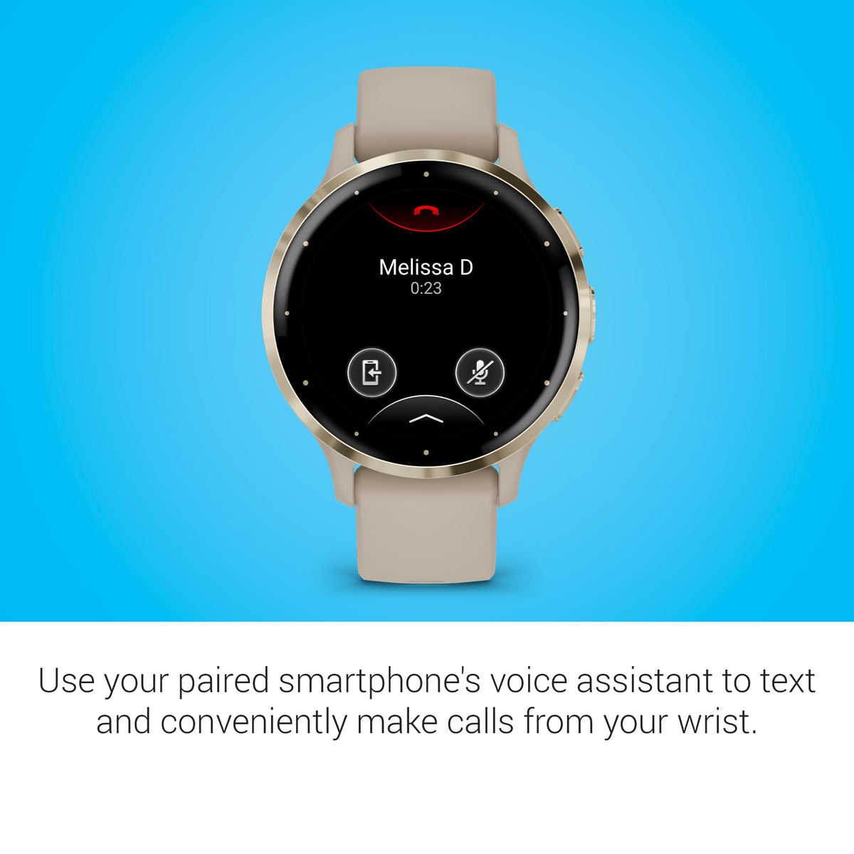 Garmin Venu 3S, GPS Smartwatch, AMOLED Display, Advanced Health and Fitness Features, Up to 10 Days of Battery, French Gray