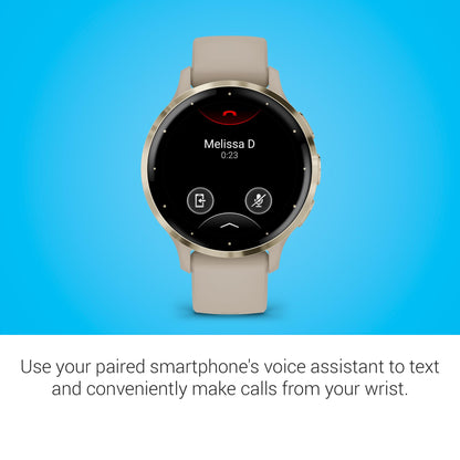 Garmin Venu 3S, GPS Smartwatch, AMOLED Display, Advanced Health and Fitness Features, Up to 10 Days of Battery, French Gray