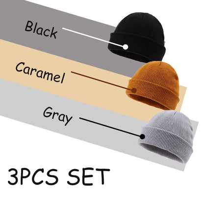 PEECABE Kids Knit Hat Winter Baby Beanie for Toddler Infant Skull Cap 6-24M 🍁 All In One Marketplace Canada