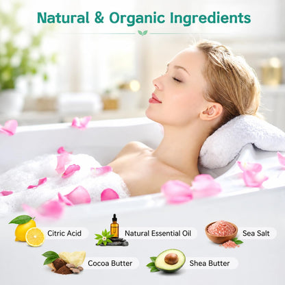 Bath Bombs - 8pcs Natural Bath Bombs for Women & Kids, Bubble Bath Spa Relaxation Gifts, Valentines day Birthday Stocking Stuffers Christmas for Women, Girlfriend, Her 🍁 All In One Marketplace Canada