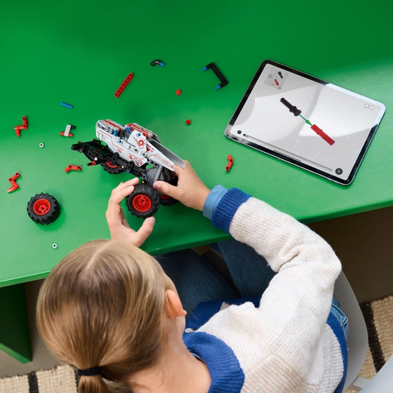 LEGO Technic Monster Jam ThunderROARus Pull-Back Monster Truck Toy - Building Toy for Kids, Boys and Girls, Ages 7+ - Creative Gift Idea for Lovers of Monster Trucks - 42200 - Available at All In One Marketplace Canada