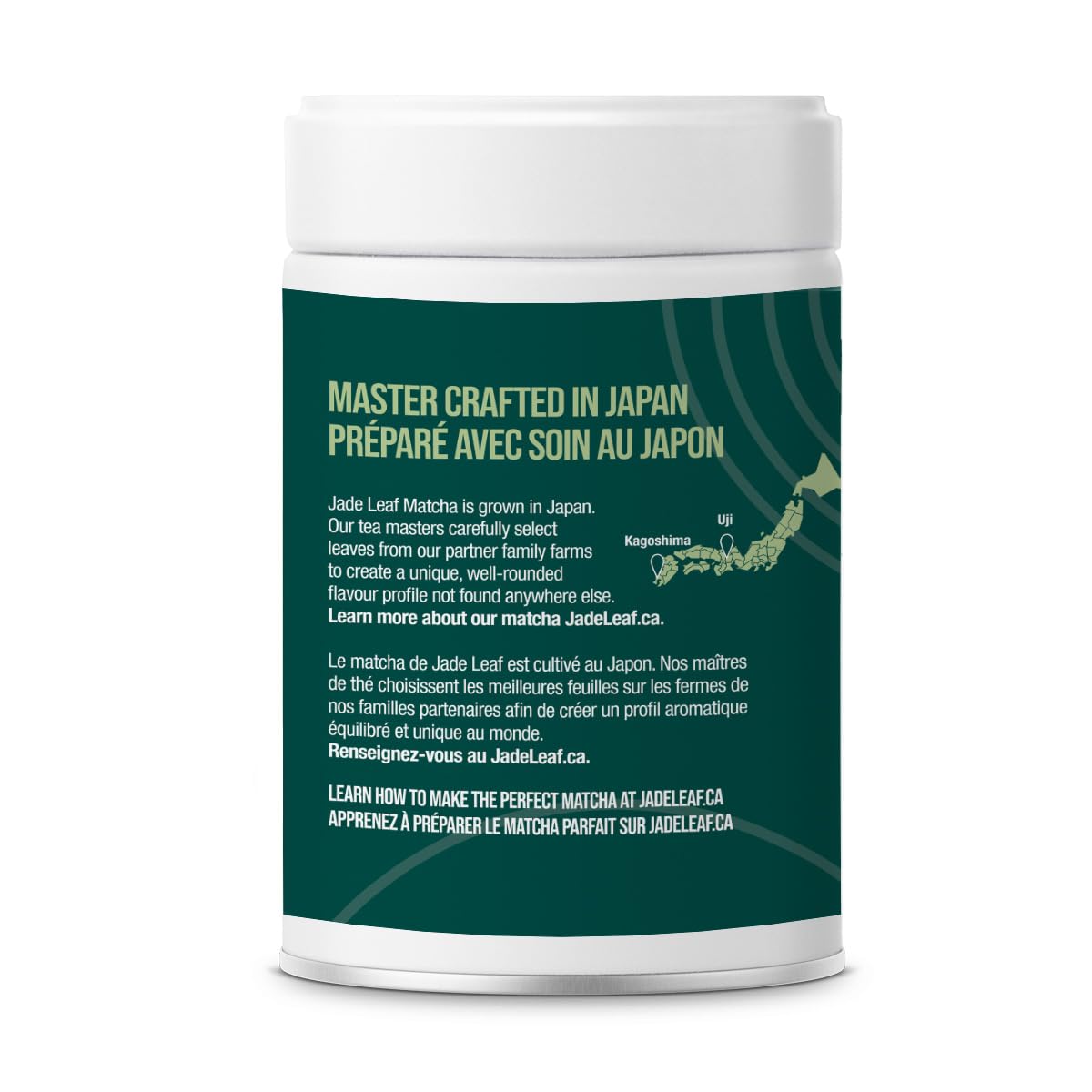 Jade Leaf Matcha Organic Ceremonial Grade Matcha Green Tea Powder - 100% Pure Japanese First Harvest Green Tea for Ceremonies, Usucha, Lattes 100g Tin (Pack of 1)