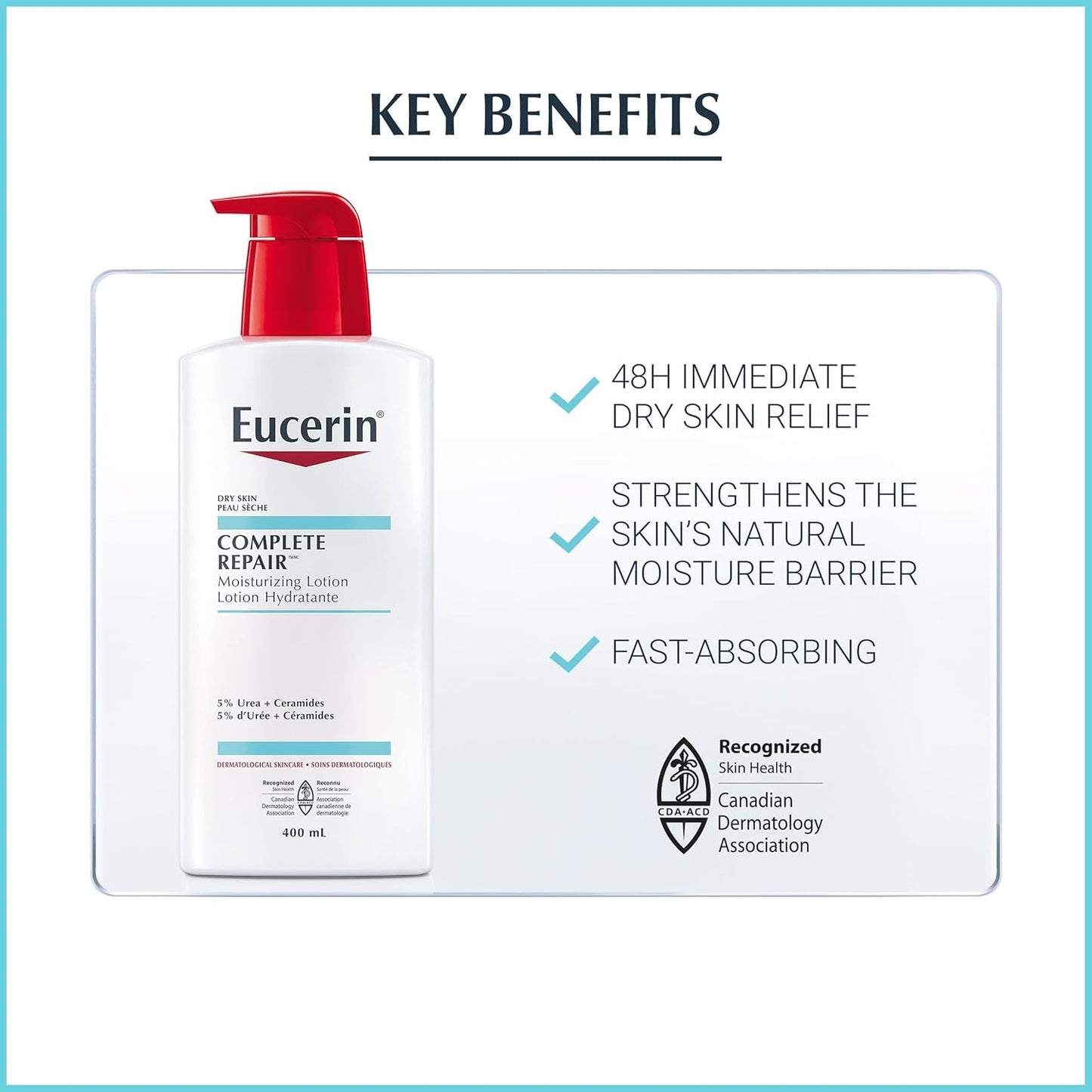 EUCERIN Complete Repair Moisturizing Lotion 400ml Eucerin