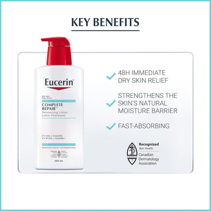 EUCERIN Complete Repair Moisturizing Lotion 400ml Eucerin