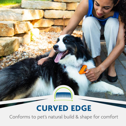 FURminator® Undercoat deShedding Tool For Medium Dogs, Short Hair, Removes Loose Hair From Shedding - Available at All In One Marketplace Canada