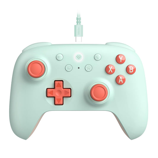 8BitDo Ultimate 2C Wired Controller for Windows PC and Android, with 1000Hz Polling Rate, Hall Effect Joysticks and Hall Triggers, and Remappable L4/R4 Bumpers (Mint) 🍁 All In One Marketplace Canada