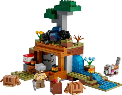 LEGO Minecraft The Armadillo Mine Expedition Toy Figures and Playset - Building Minecraft Toy for Kids, Boys and Girls, Ages 8+ - with Gaming Figures for Pretend Play - Gift Idea for Birthdays - 21269 LEGO