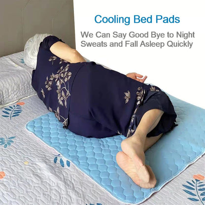 2PCS Reusable Underpads 34" x 36", Cooling Waterproof Bed Pads Washable for Incontinence Adults - Available at All In One Marketplace Canada