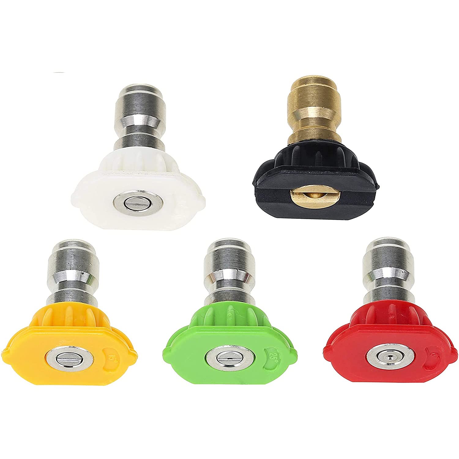 Tool Daily Foam Cannon with 1/4’’ Quick Connector, 1 Liter, 5 Pressure Washer Nozzle Tips - Available at All In One Marketplace Canada
