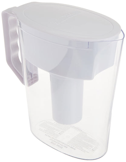 Brita 5 Cup Filter Pitcher, Reduces Chlorine taste and odour from Tap Water, Filters 151 Litres, Slim, White - Available at All In One Marketplace Canada