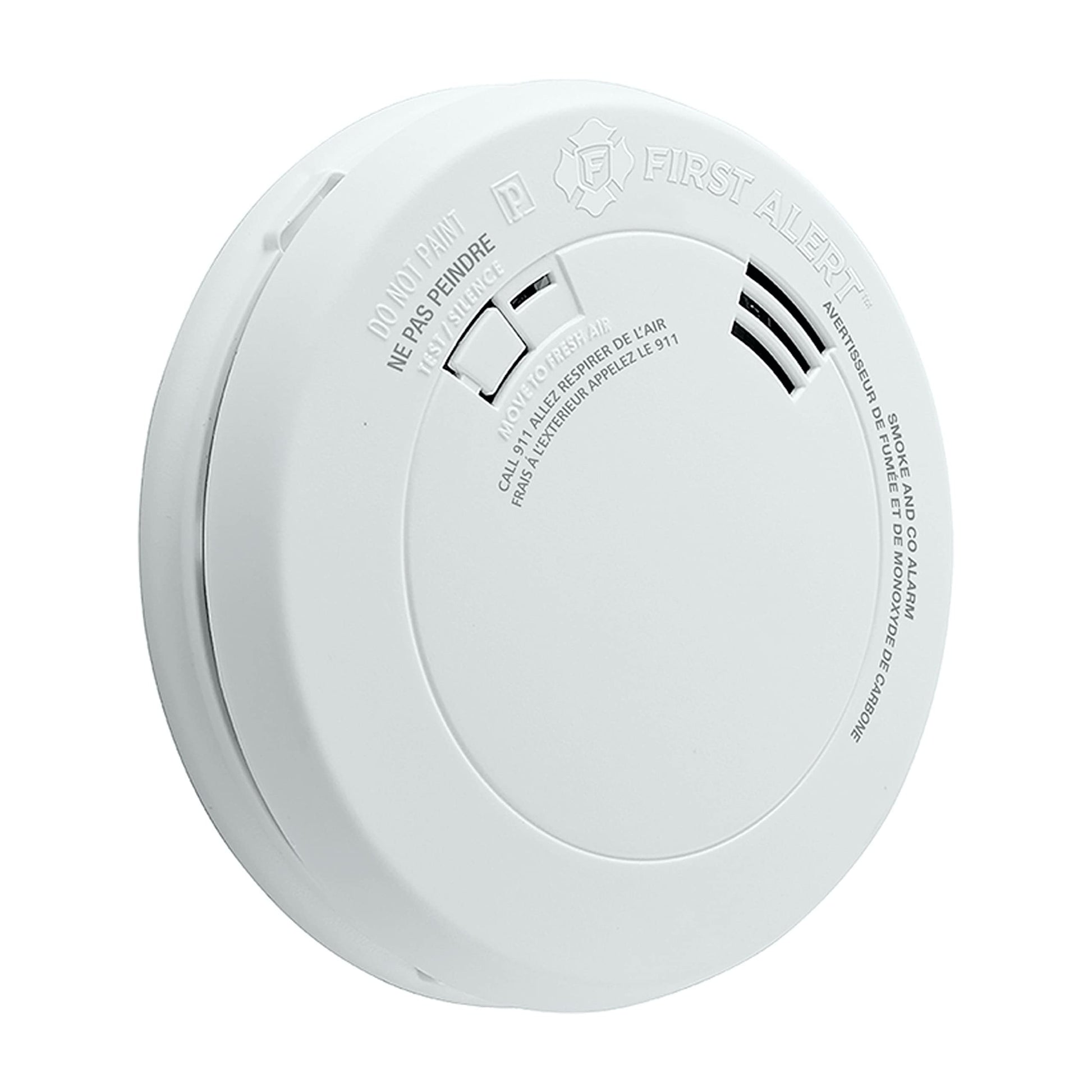 First Alert 10 Year Battery Smoke and Carbon Monoxide Alarm with Voice Alert, White, PRC710VA-6 - Available at All In One Marketplace Canada