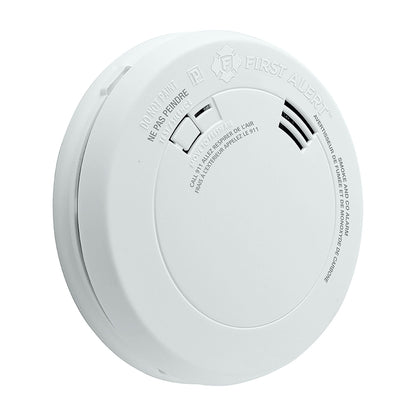 First Alert 10 Year Battery Smoke and Carbon Monoxide Alarm with Voice Alert, White, PRC710VA-6 - Available at All In One Marketplace Canada