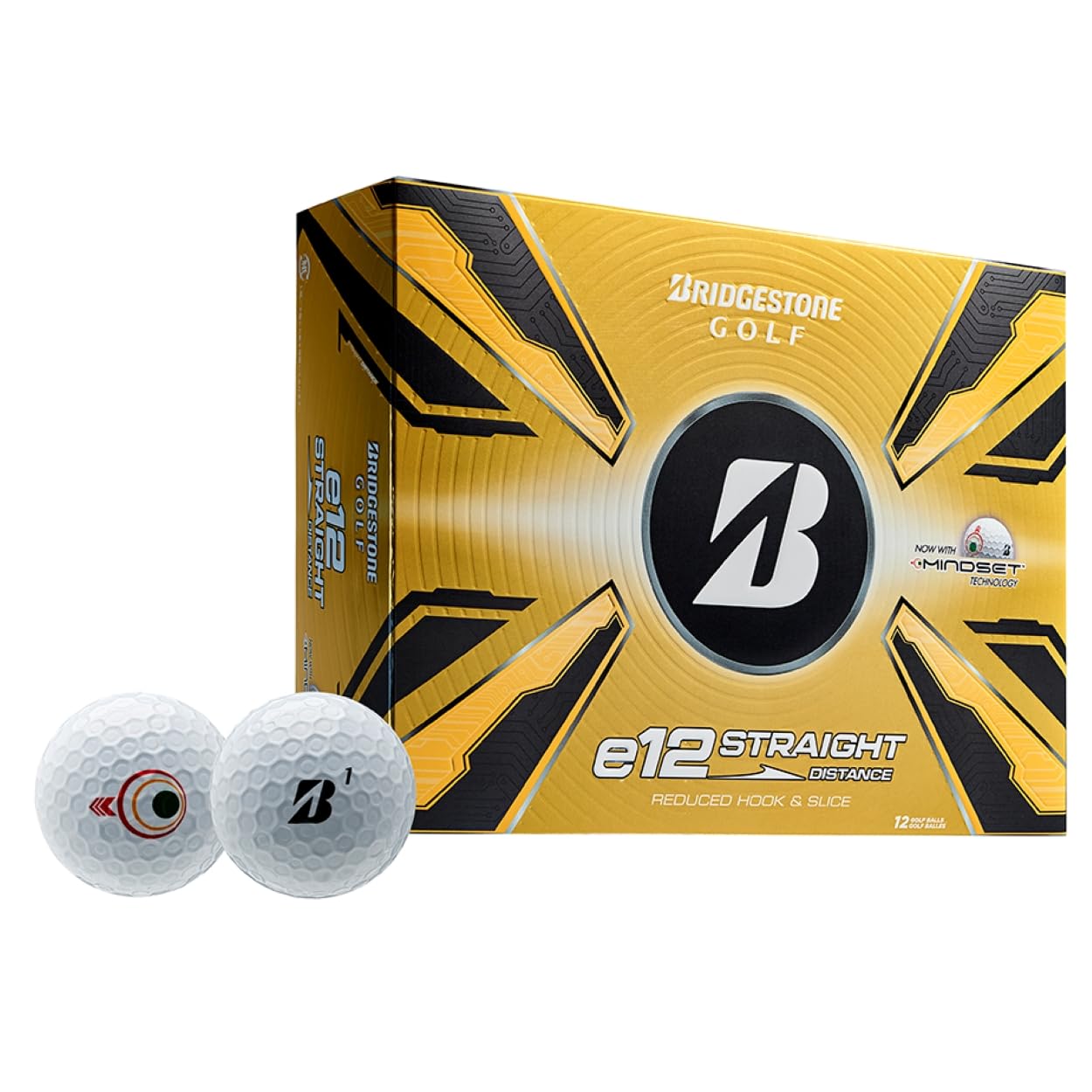Bridgestone Golf e12 Straight White Bridgestone Golf