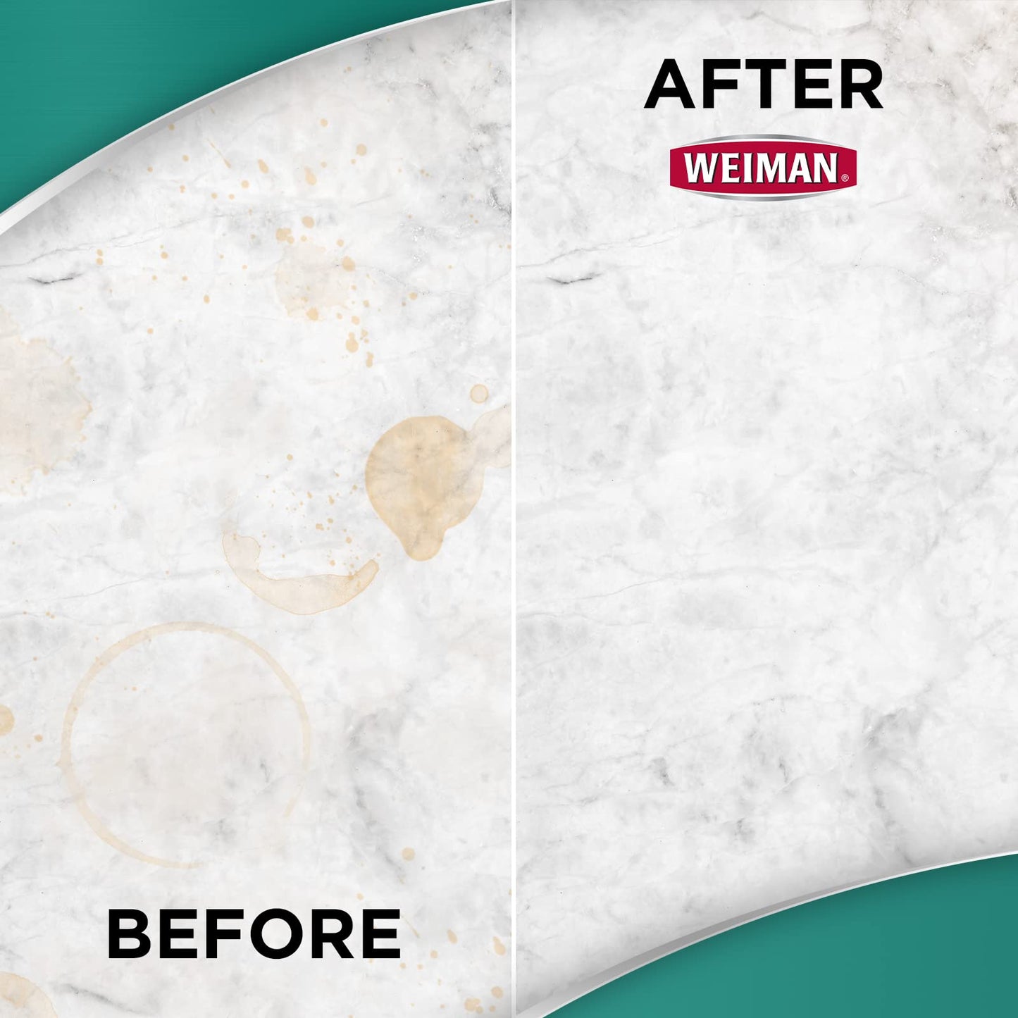 Weiman Granite Cleaner and Polish - 12 Fluid Ounce - Enhances Natural Color in Granite, Quartz, Marble, Soap Stone and More - Available at All In One Marketplace Canada