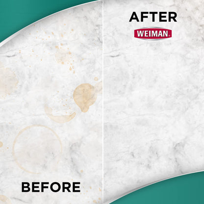 Weiman Granite Cleaner and Polish - 12 Fluid Ounce - Enhances Natural Color in Granite, Quartz, Marble, Soap Stone and More - Available at All In One Marketplace Canada