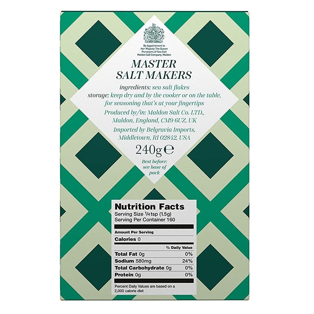 Maldon Sea Salt Flakes – 8.5 oz Boxes (2-Pack)