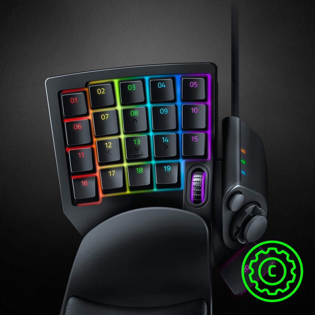 Razer Tartarus V2 Left-Handed Gaming Keypad, 32 Programmable Keys, Black 🍁 All In One Marketplace Canada