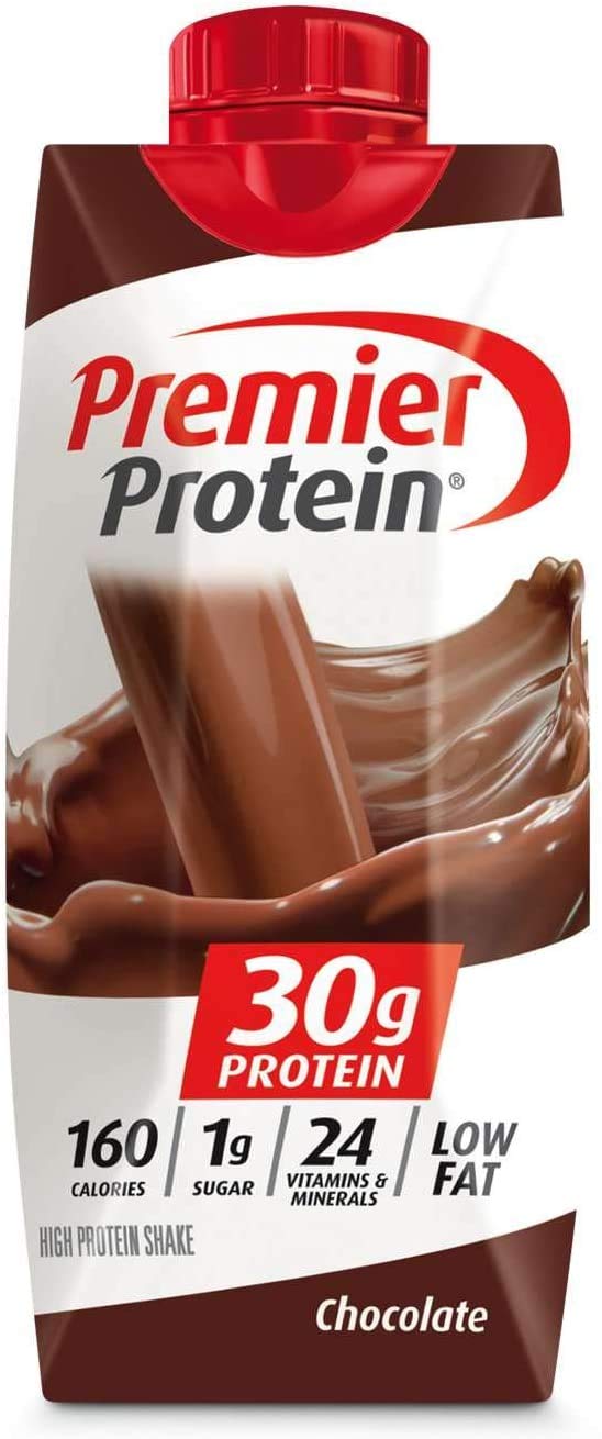 Premier Protein Chocolate Shake 30g Protein - 18 Pack (325 mL Each)