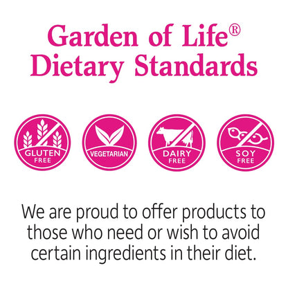 Garden of Life - Dr. Formulated Probiotics Once Daily Women's | Supports Women's Gut Health & Digestion | Eases Gas & Bloating | 50 Billion CFU + 16 Probiotic Strains | Gluten Free, Dairy Free, Soy, white, 30 Count (Pack of 1)