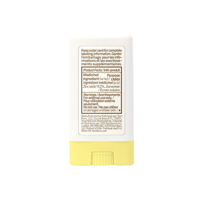 Sun Bum Baby Bum Spf 50 Sunscreen Face Stick | Mineral Uva/uvb Face and Body Protection for Sensitive Skin | Fragrance Free | Travel size | 13g