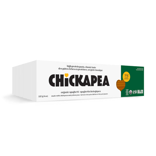Chickapea Organic Chickpea & Yellow Pea Spaghetti - 227g (6-Pack)