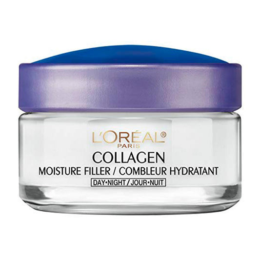 L’Oréal Paris Day and Night Moisturizer Cream, Collagen Moisture Filler Skincare, Hydrating Cream for Face, Neck and Chest to Smooth Skin and Reduce Look of Wrinkles, 50 ml - Available at All In One Marketplace Canada