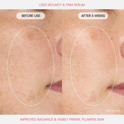 LANEIGE Bouncy & Firm Serum: Korean Slow Aging Collagen Serum with Peptides for Plumping, Firming, & Hydrating - Available at All In One Marketplace Canada