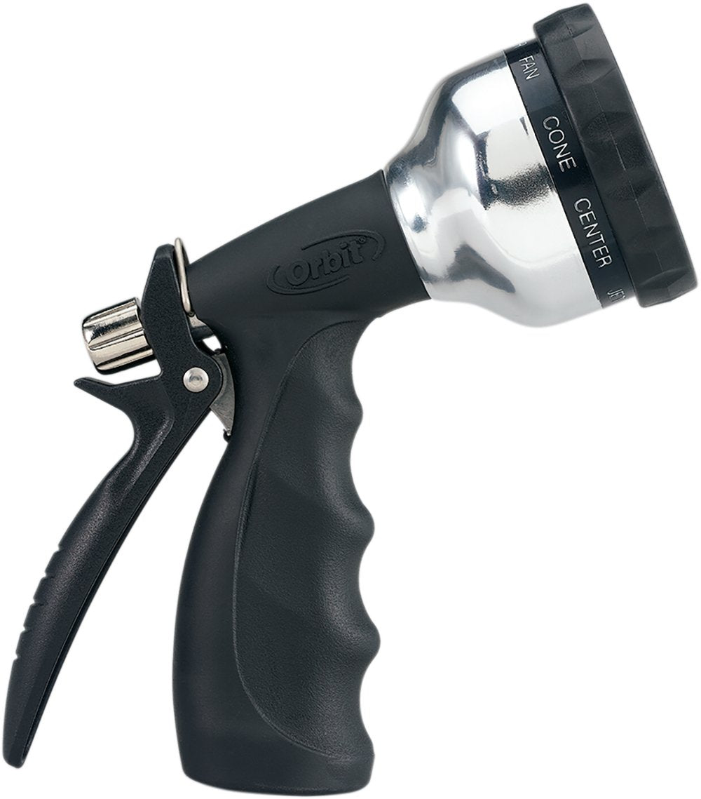 Orbit Ultralight 10-Pattern Turret Pistol Hose Spray Nozzle 58339 - Available at All In One Marketplace Canada