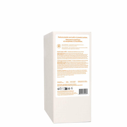 ATTITUDE Hand Soap, Made in Canada, EWG Verified, Plant and Mineral-Based Ingredients, Vegan Beauty and Personal Care Products, Bulk Refill, Orange Blossom & Eucalyptus, 2 Liters - Available at All In One Marketplace Canada