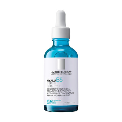 La Roche Posay Hyaluronic Acid Serum for Face, Hyalu B5 Anti-Wrinkle, Firming & Hydrating Facial Serum with Hyaluronic Acid and Vitamin B5, For all Skin Types, Recommended by Dermatologists, 50mL