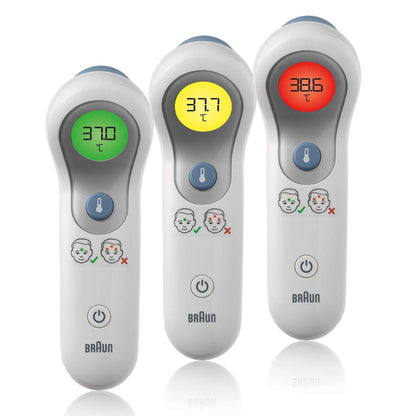 Braun BNT300CA No-Touch and Forehead Thermometer with Colour Coded Display for Baby, Children and Adults, No. 1 Brand Among Pediatricians and Moms 🍁 All In One Marketplace Canada