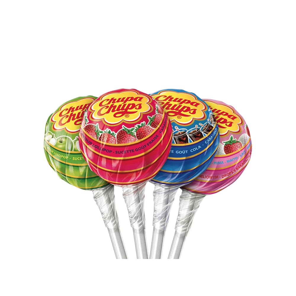 Chupa Chups Assorted Lollipops - 12kg Bulk Box