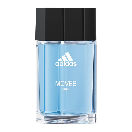 adidas Moves for Him Eau de Toilette for Men, Aromatic fragrance, Top notes: green apple, anise, Italian parsley, peppermint, mandarin, and black peppercorn,50ml 🍁 All In One Marketplace Canada